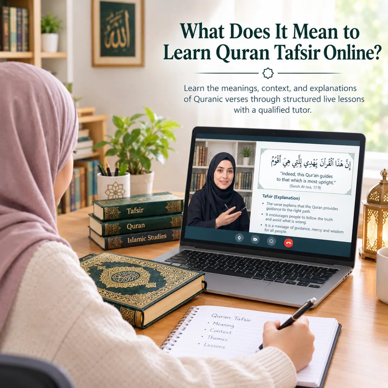 Learn Quran Tafsir Online for Beginners and Adults